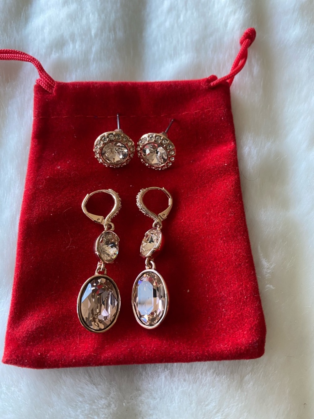 Givenchy Rose Gold Toned Earrings